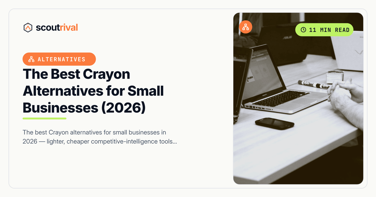 The Best Crayon Alternatives for Small Businesses (2026) — cover