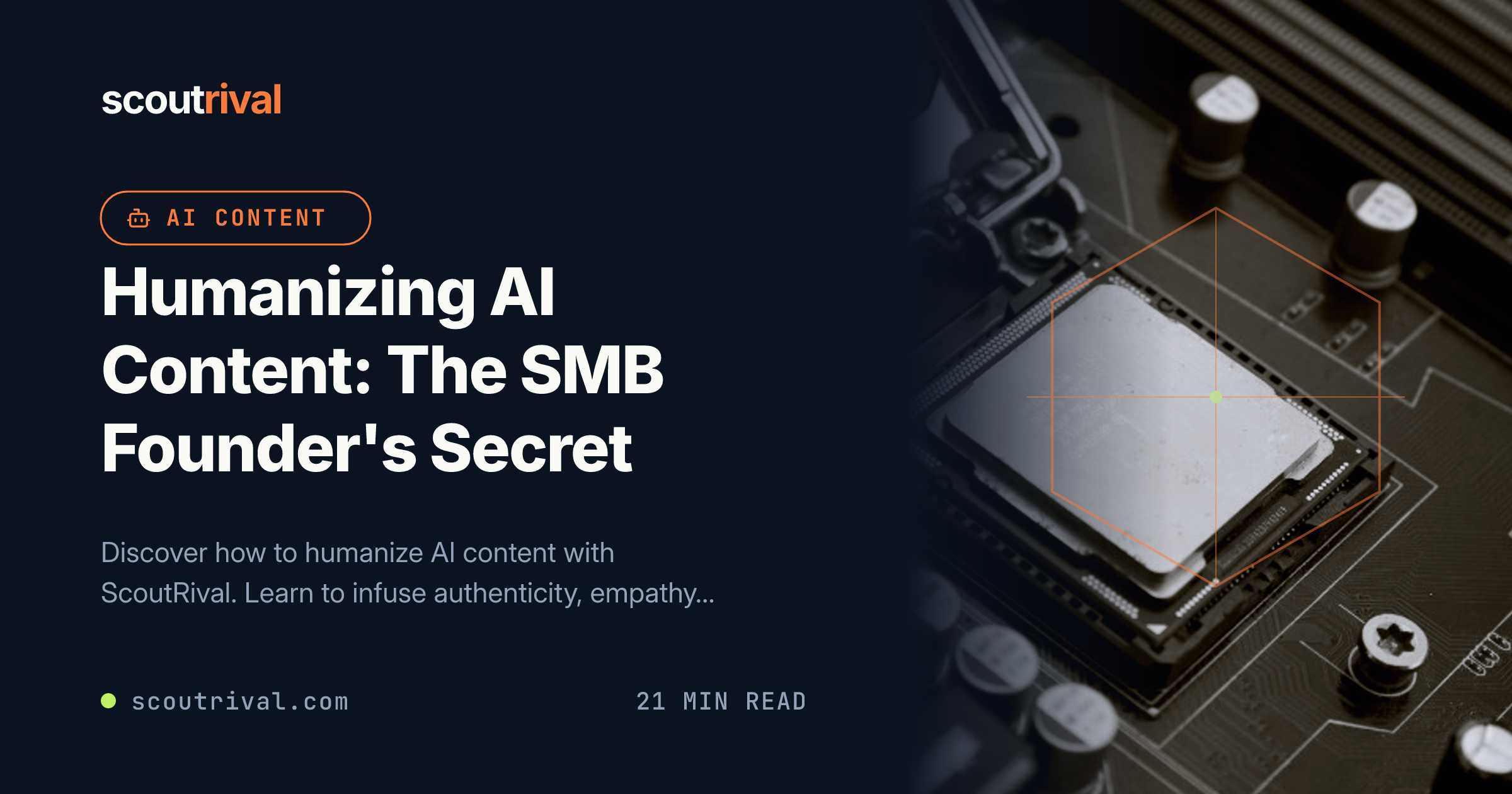 Humanizing AI Content: The SMB Founder's Secret — cover