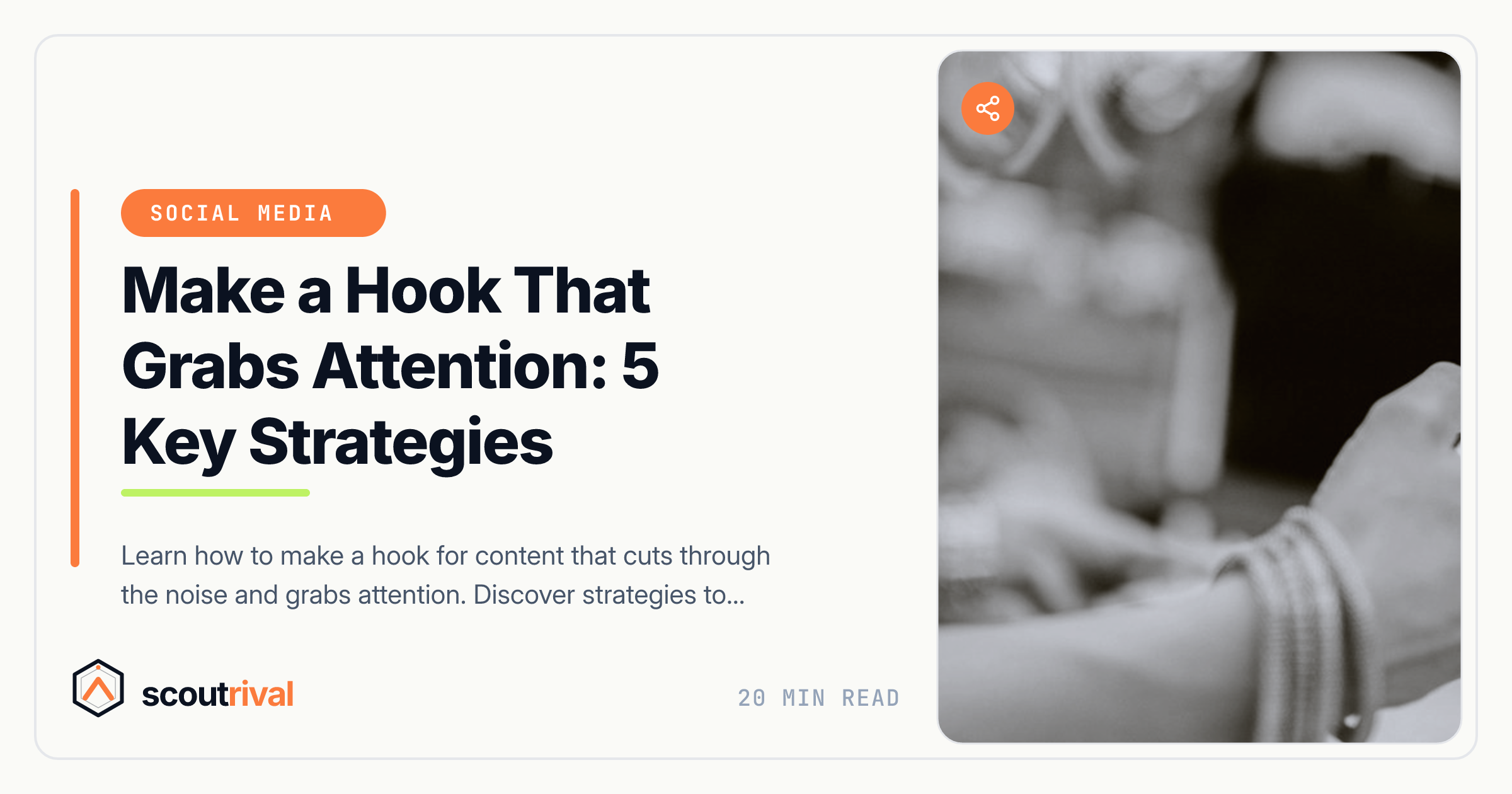 Make a Hook That Grabs Attention: 5 Key Strategies — cover