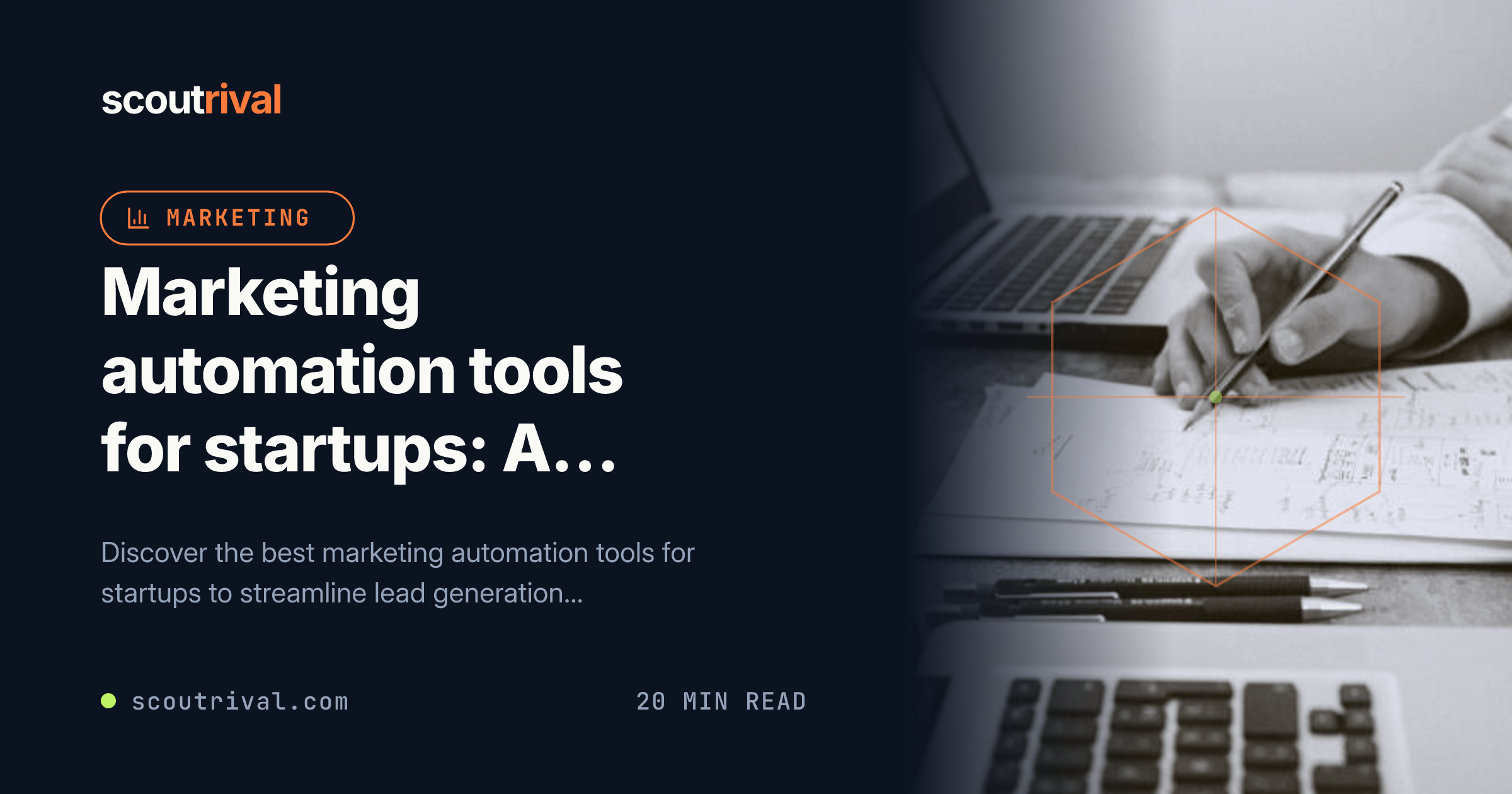 Marketing automation tools for startups: A comparison — cover