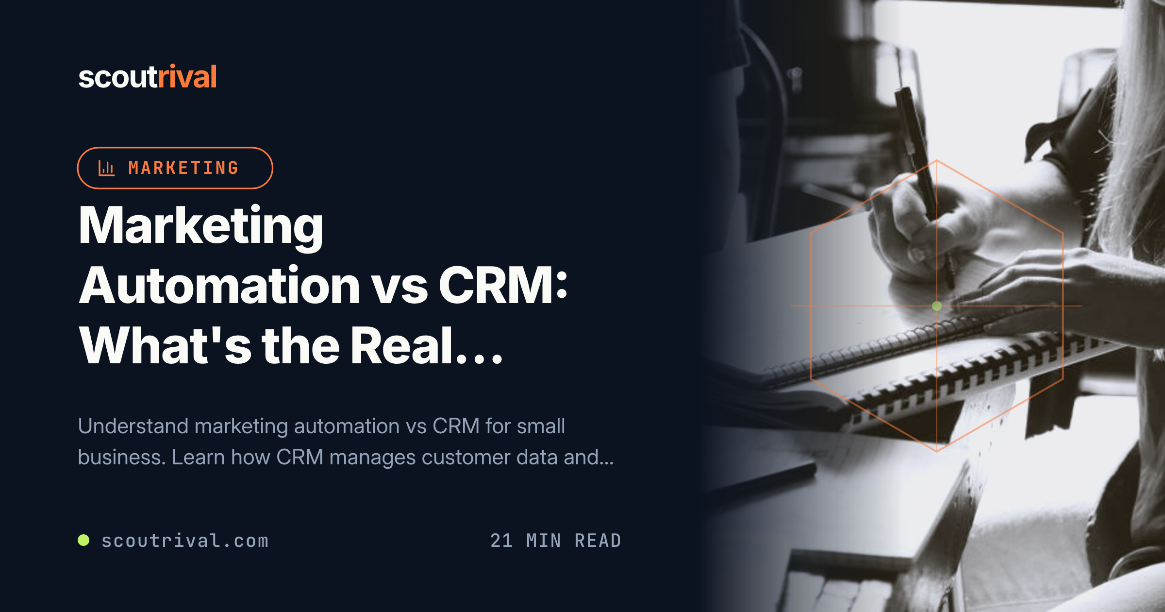 Marketing Automation vs CRM: What's the Real Difference? — cover