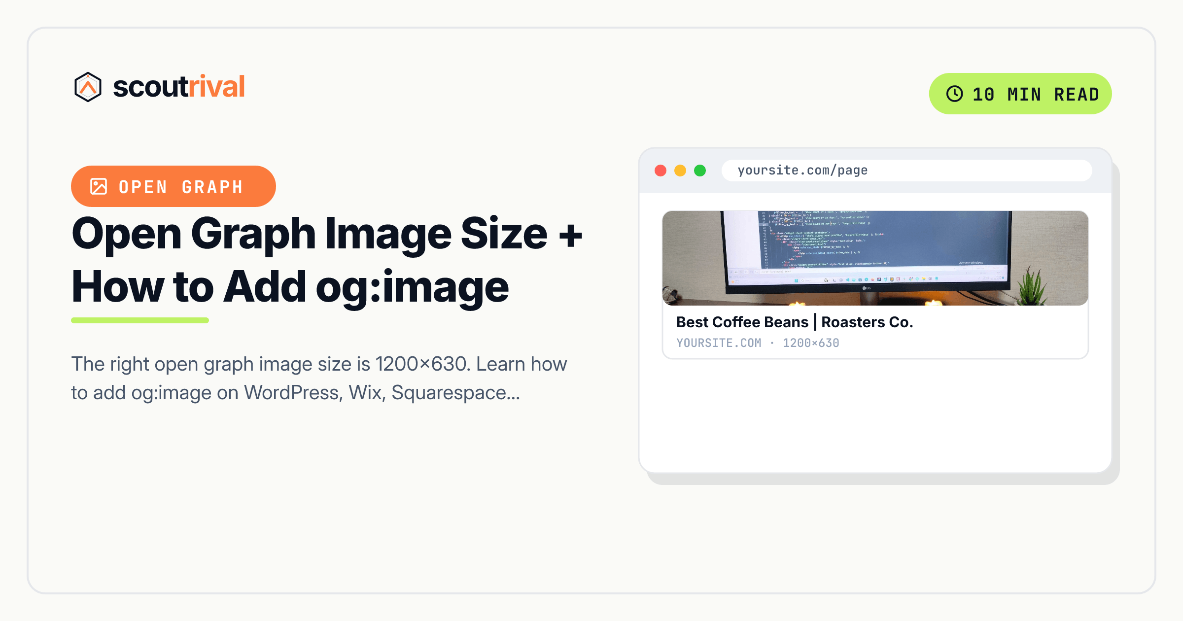 Open Graph Image Size + How to Add og:image — cover