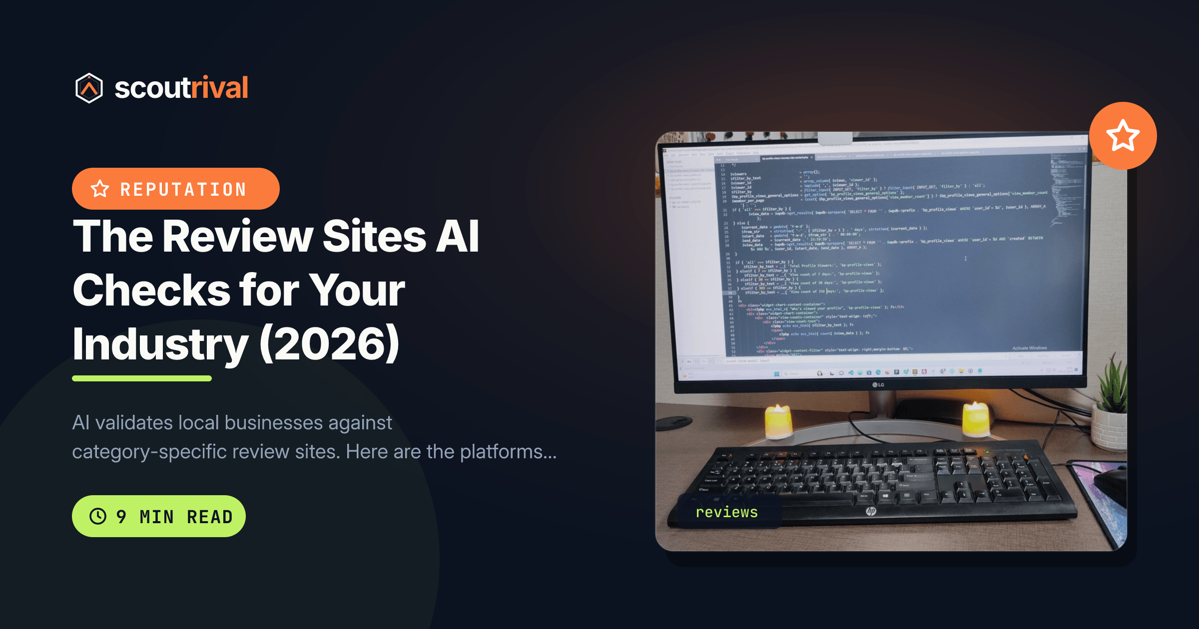 The Review Sites AI Checks for Your Industry (2026) — cover