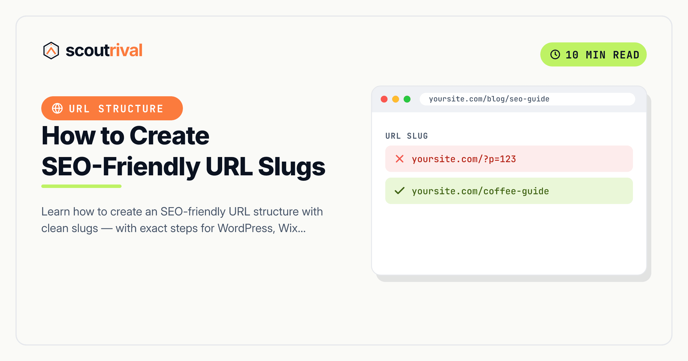 How to Create SEO-Friendly URL Slugs — cover