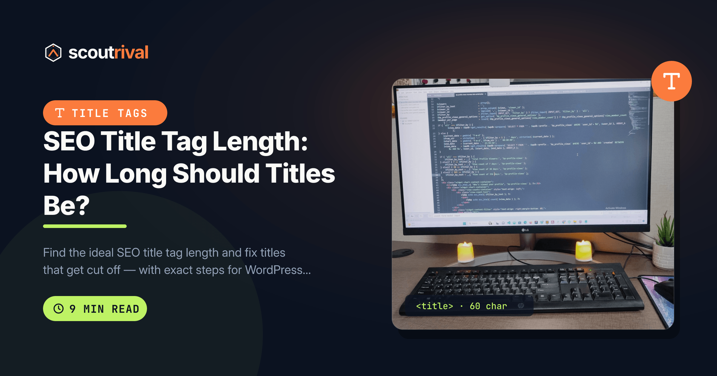 SEO Title Tag Length: How Long Should Titles Be? — cover