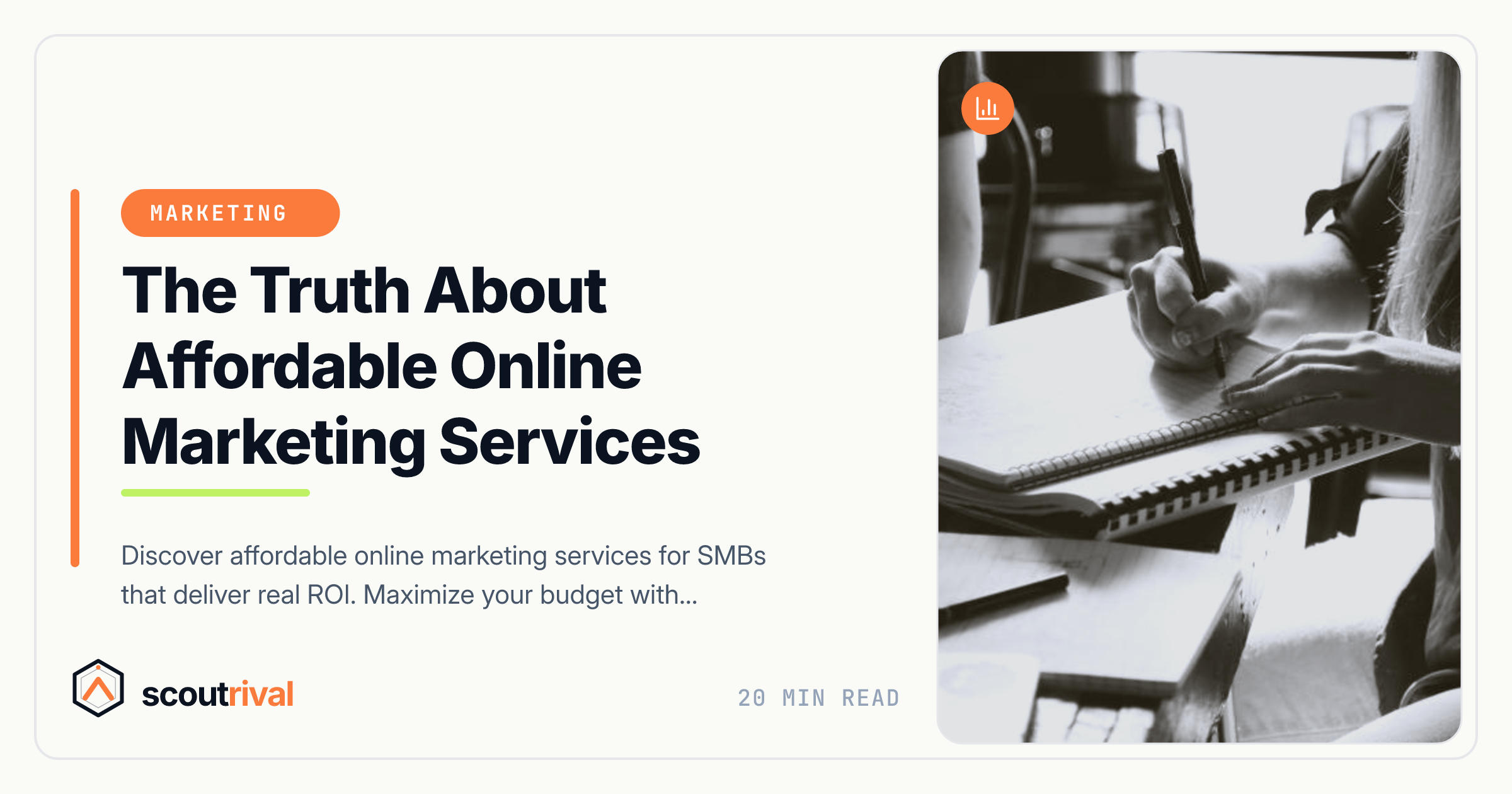 The Truth About Affordable Online Marketing Services — cover