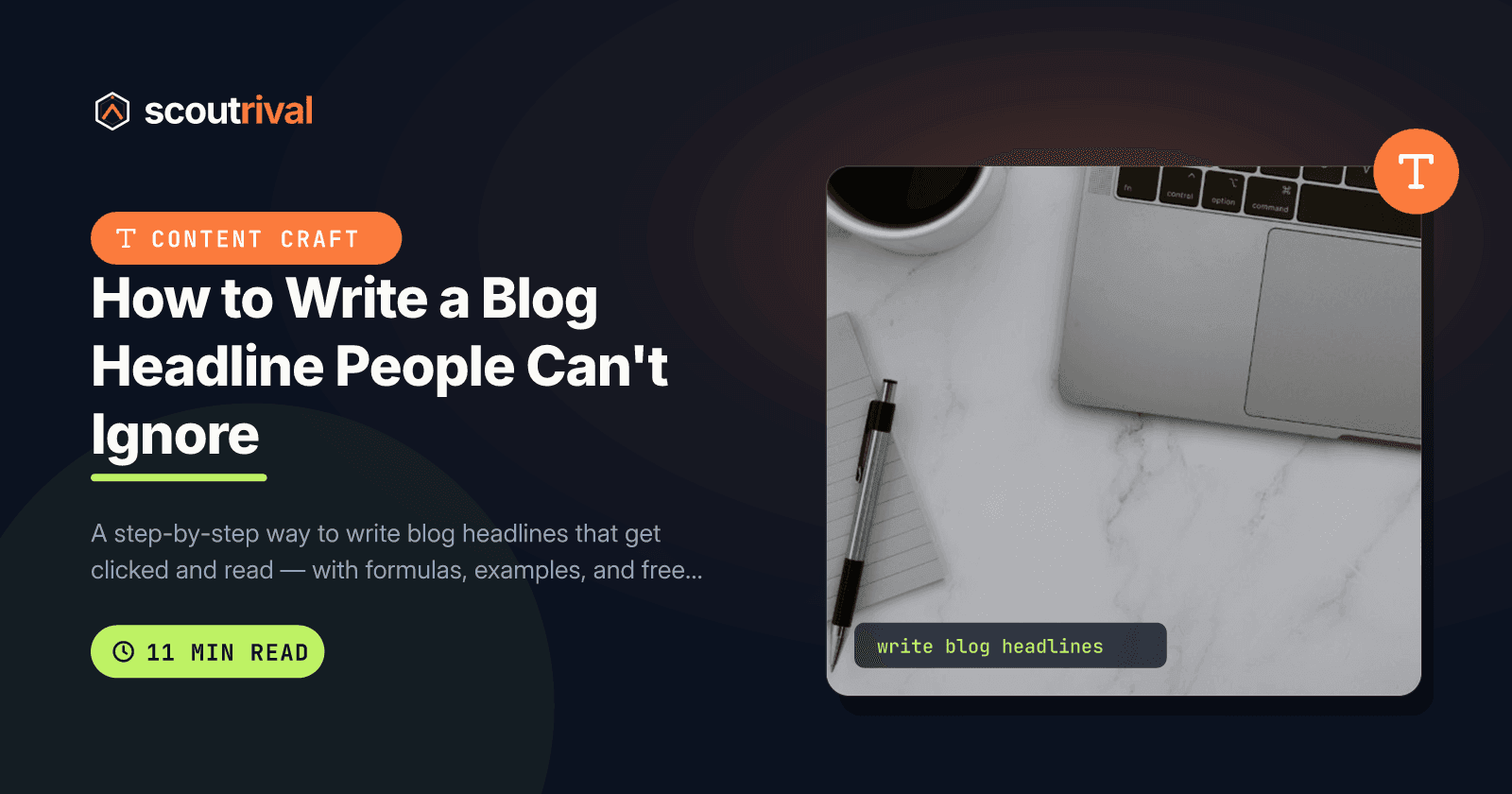 How to Write a Blog Headline People Can't Ignore — cover